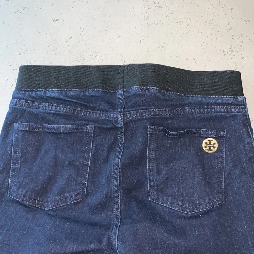 Tory Burch Navy Blue Leggings